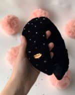 Midnight Pearl  Headband